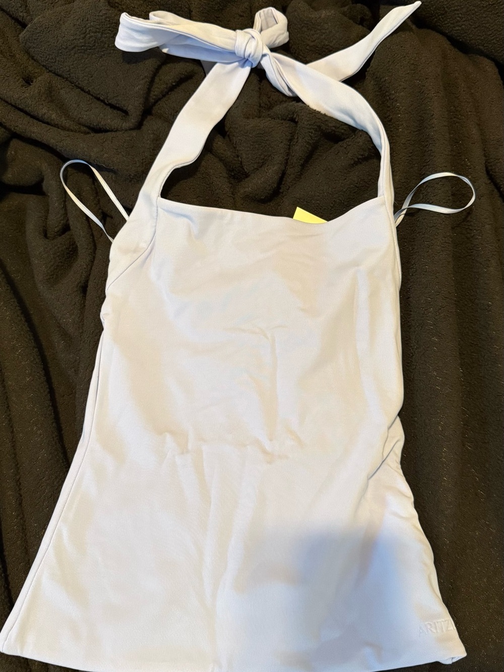 Cornflower Blue Original Contour Optimum Halter Top Aritzia - Picture 6 of 8